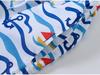 Sommer Kinder Cartoon-Print Badeshorts - Elastischer Bund Strand- & Sportbadehosen