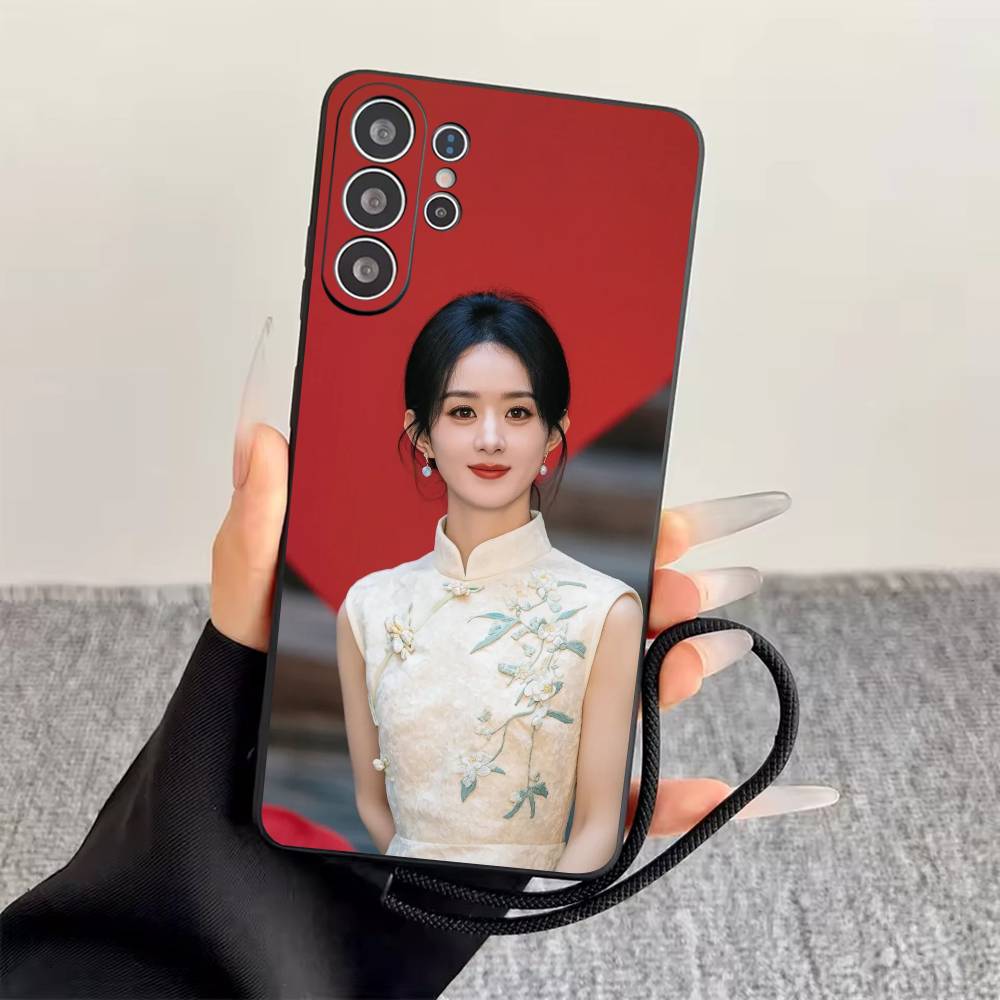

Z-Zhao Liying Phone Case For Samsung S25,S24,S21,S22,S23,S30,Ultra,S20,Plus,Fe,Soft Silicone Black Cover Samsung S24fe