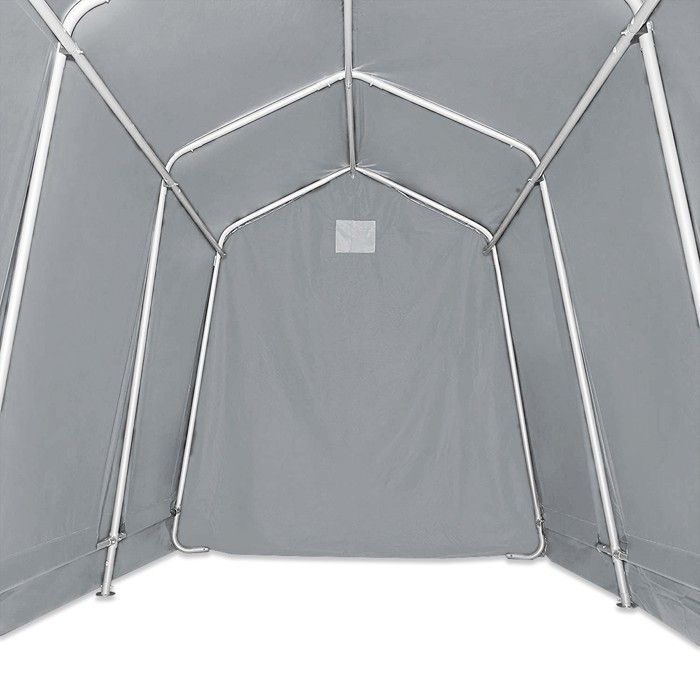Universal Motorcycle Tent Garage 1.6x2.5x1.95 M PVC 550 G - Galvanized Steel, 100% Waterproof