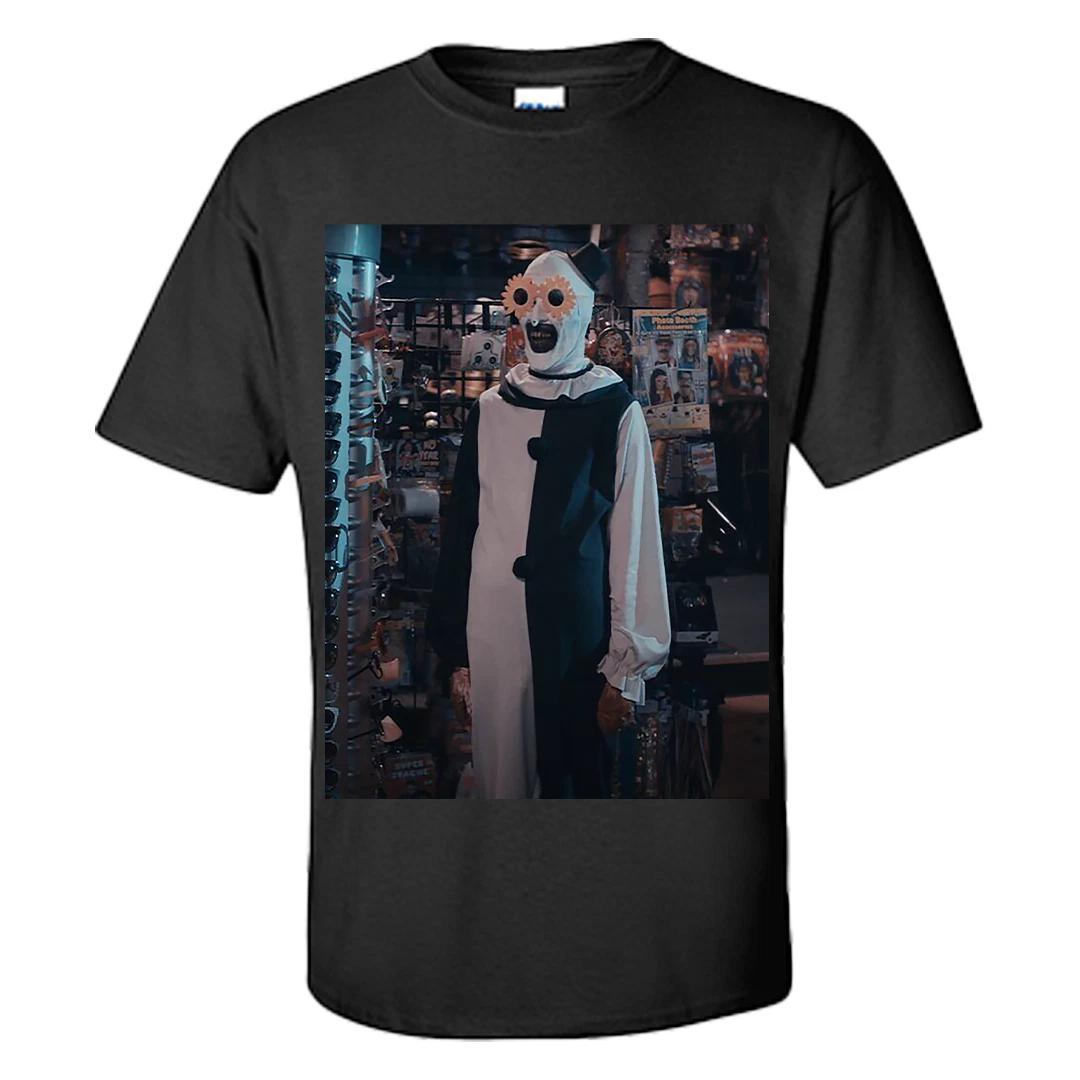 Art the Clown T Shirt Art with Sunglasses Terrifier Shirt S-XXXL 4XL