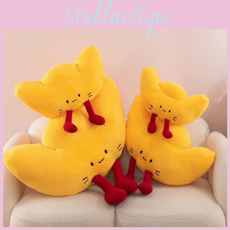 Shaped Odd An Gold Plush Toy Family Decoration In Bed With Sleeping Girls Gift