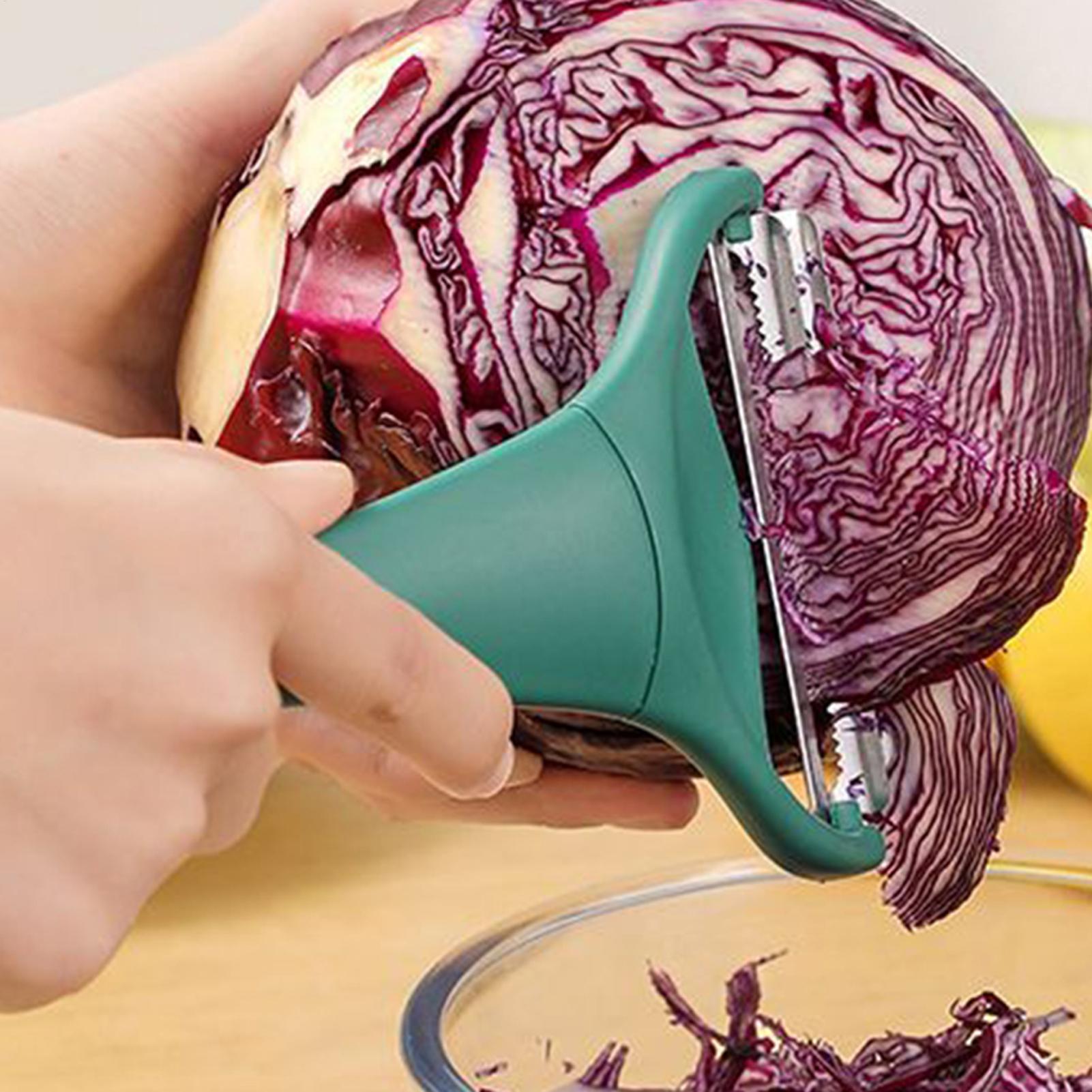 

Измельчитель капусты Нержавеющая сталь Терки для капусты Овощерезка Ручная Двухголовочная Овощечистка Картофеля Моркови Огурца Измельчитель CN