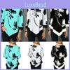Cozy And Ultra-soft Ladies Long Sleeve Casual Loose T-shirt Floral Print