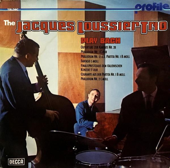 

LP Record JACQUES LOUSSIER TRIO - Play Bach 624015AL Decca 1979 Germany Jazz Used