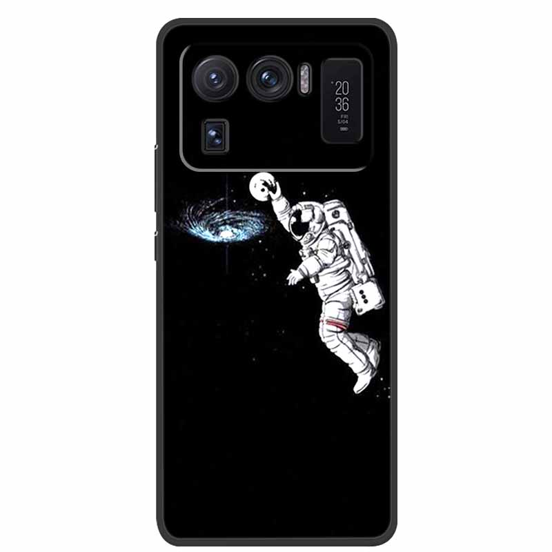 For Xiaomi Mi 11 Ultra Case 6.81 Shockproof Soft silicone TPU Back Cover Cases For Xiaomi11 Ultra Phone fundas Mi11 Ultra Cute