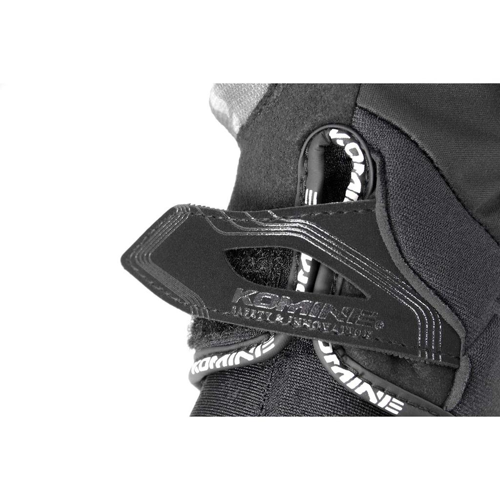 KOMINE Motorcycle Protective Winter XL Stretch for and Spring Gloves, Black, (GK-818 1136), Waterproof, Cold-Weather Protector, Material, Fall,