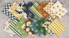Soimoi 16 Pc Fat Quarter Bundle-  Honeybee Floral  Print 18"x 22"  DIY Patchwork-  100   Cotton  Pre-Cut Quilting Fabric