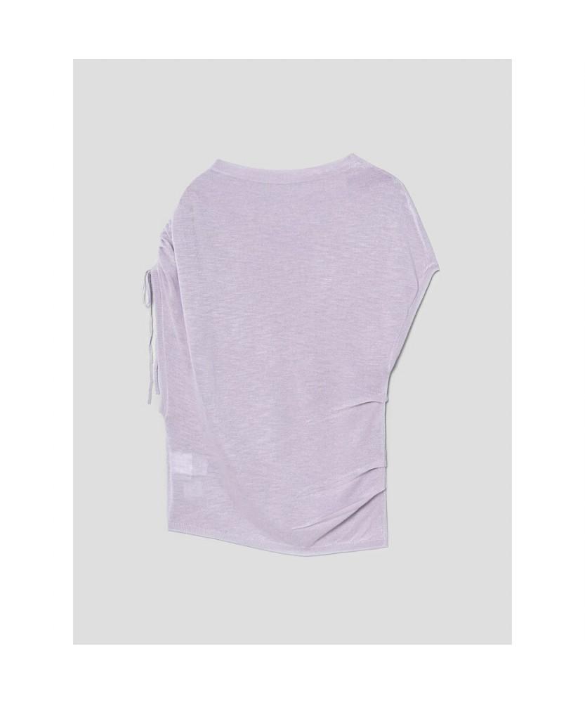 8seconds Half-Off-Shoulder Pullover Lavender