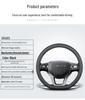 Lynk&Co Models 01-06 Winter Steering Wheel Cover - Genuine Leather, Ultra-thin