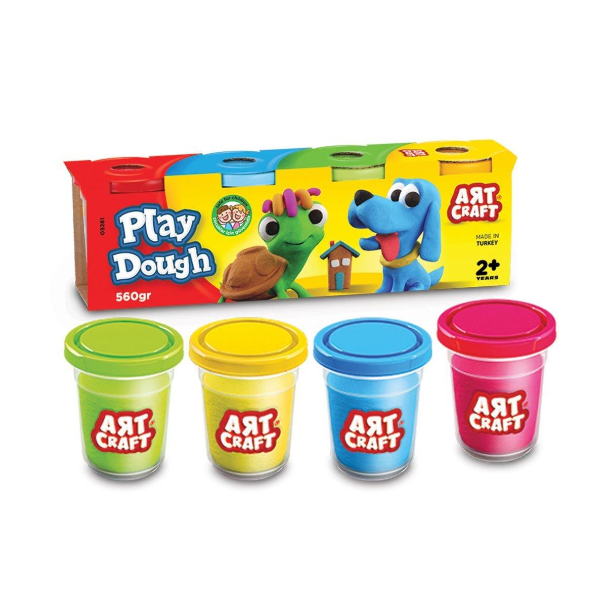 

03281 Тесто для лепки Art Craft из 4 частей 488 гр - Дедушка