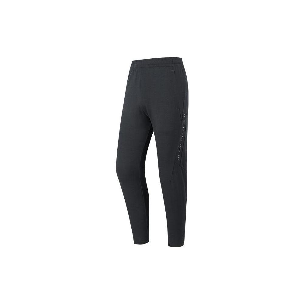 Anta Comprehensive Training Collection Sports Lifestyle Collection Knitted Sweatpants Men's Black 152227312-2