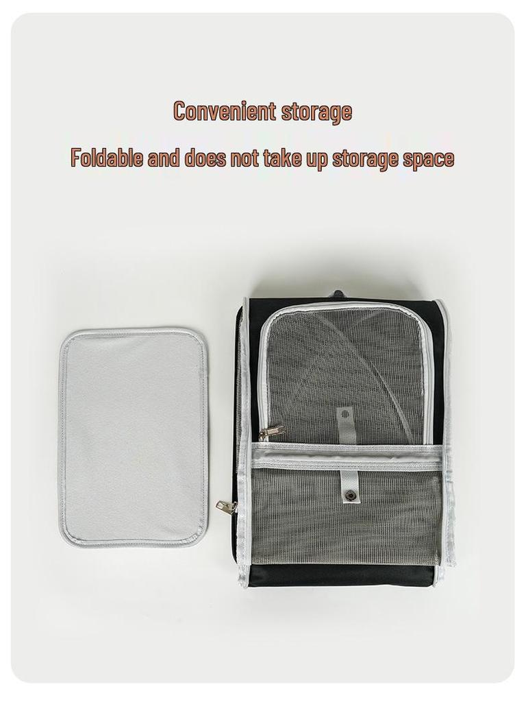 Transparenter Outdoor-Katzenrucksack - Universell, Atmungsaktiv, Großes Fassungsvermögen für Alle Jahreszeiten