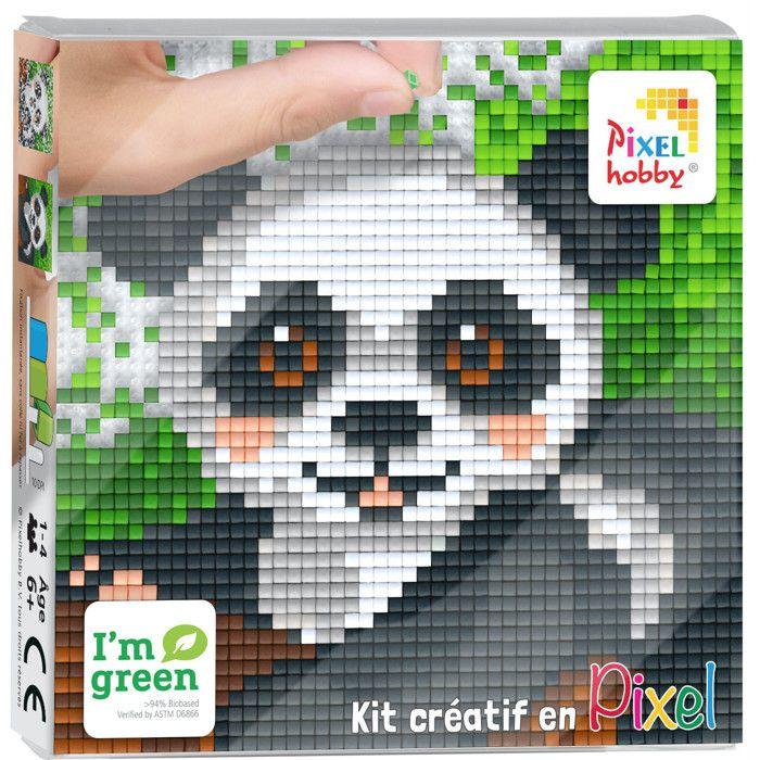 Creative Kit Pixel Board 12x12cm Panda