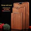 Wenge Wood Antibacterial Double-Sided Cutting Board – Anti-Mold, Solid Wood for Kitchen Use
