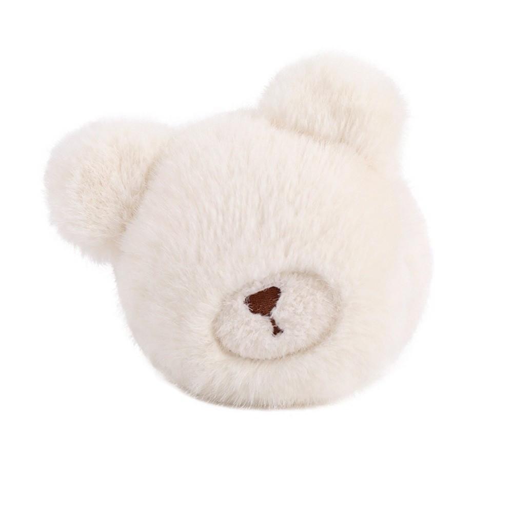 Thicken Bear Plush Earmuffs Windproof Cold-proof Ear Mask Portable Winter Ear Warmer  Holiday Gifts