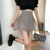 High-End Sexy A-Line Mini Skirt Women's Ins Student Puff Pleated Quick-Dry Shorts Summer