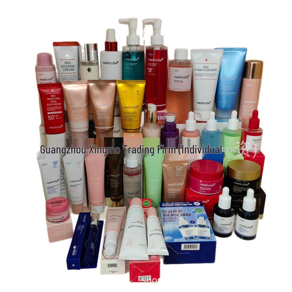 Medicube Multitask Skincare: Firming Serum, Face Cream, Toner, Cleanser, Sunscreen