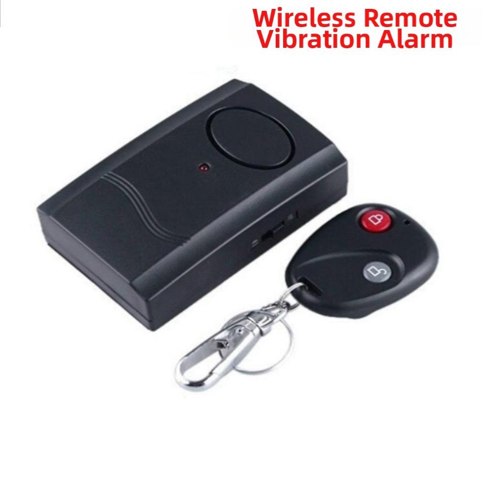 Remote Control Alarm System for Motorcycles and Multi Metal Object Security with Vibration Sensor and Waterproof Design