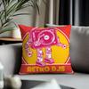 Trending RRetro Speakerful Cushion Cover Antidustmite Pillowcase Invisible Zipper Silky Short Plush Sofa Cushion Cover