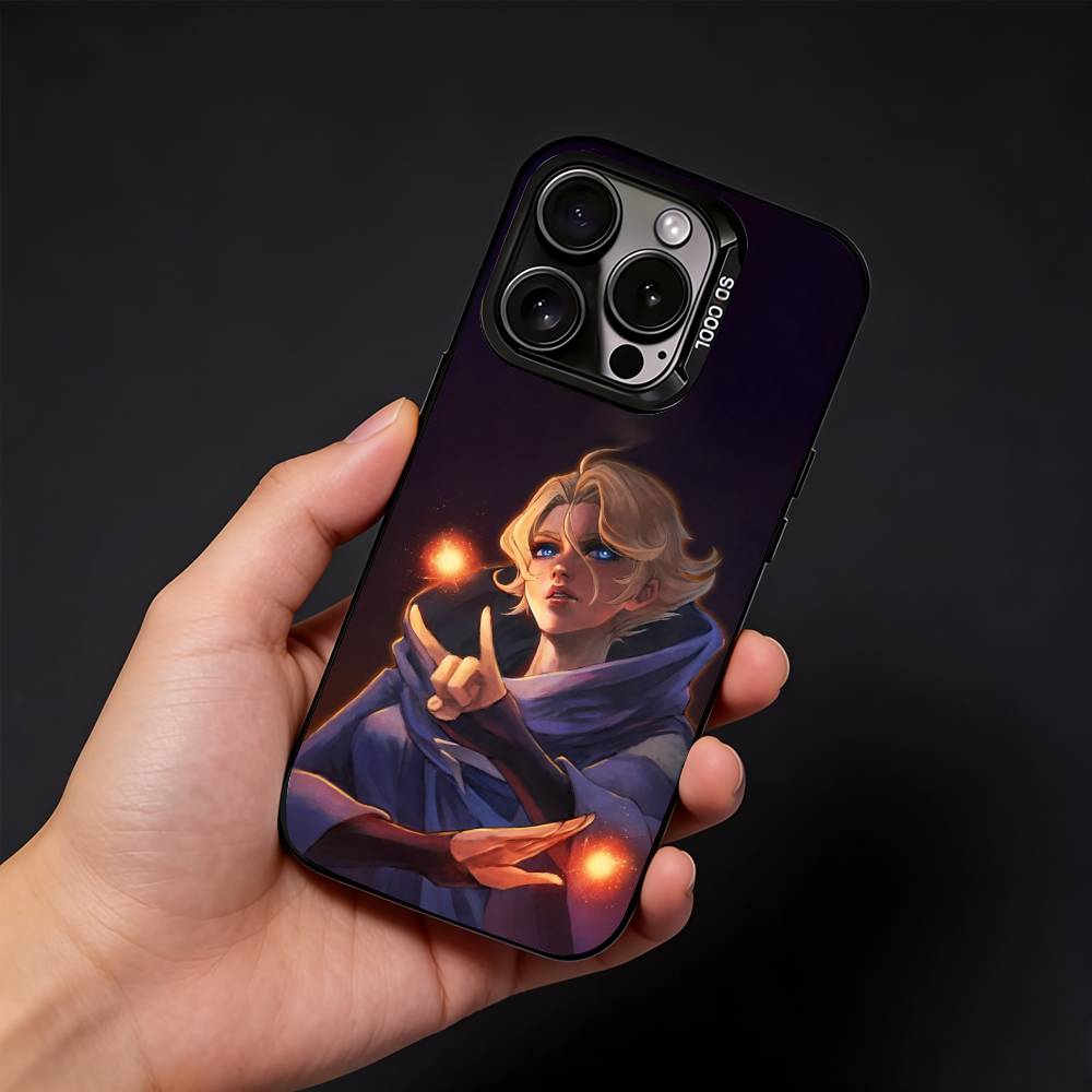 Game C-Castlevania Phone Case For iPhone17, 16,15,14,13,12 Pro Max Black Candy Matte Shockproof Cover