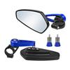 Motorcycle Reversing Handlebar Rearview Mirror Universal Bicycle Rear View Mirror Aluminum Alloy Motorbike Accessories