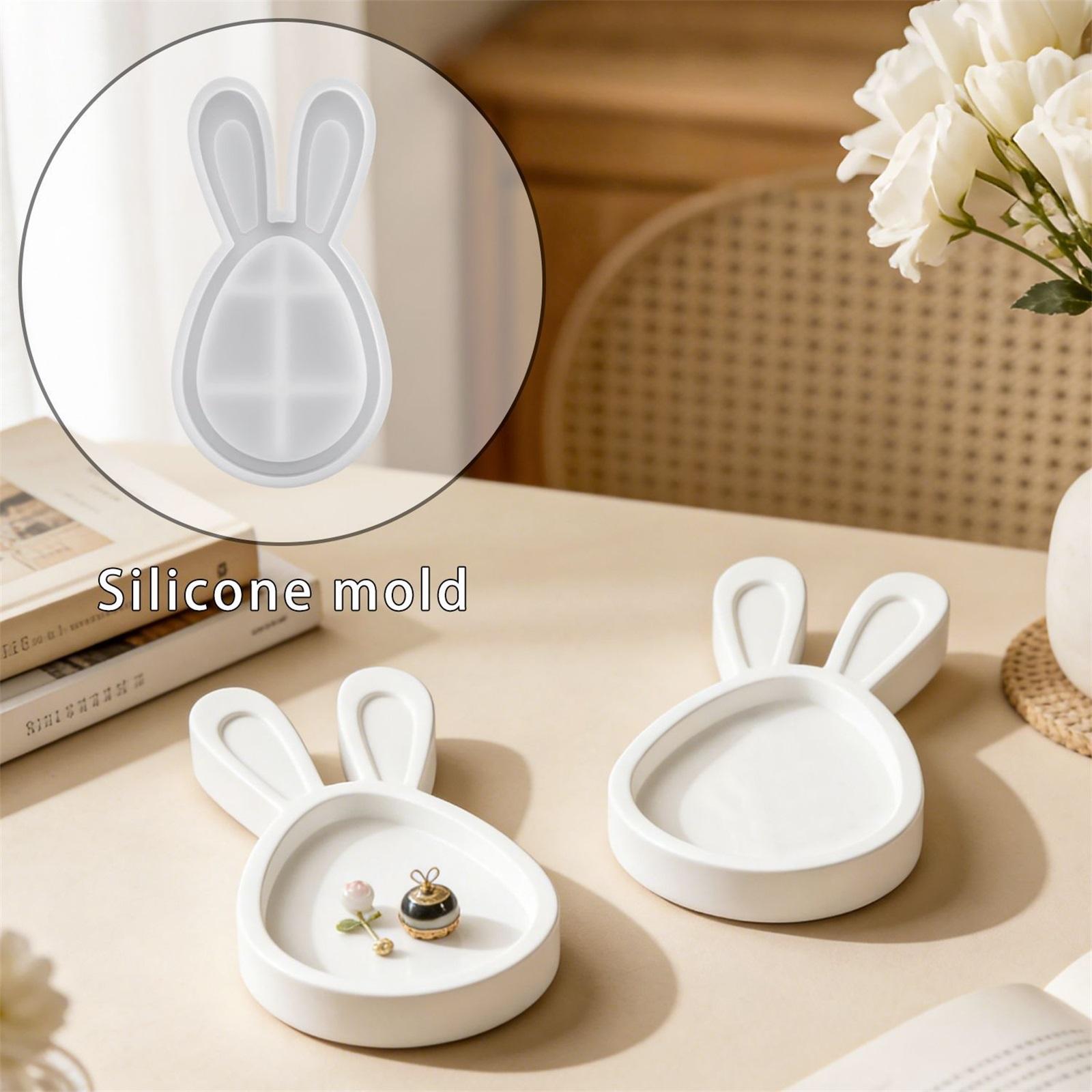 

Storage Plate Gypsum Silicone Mold, A Gift For Friends One Size