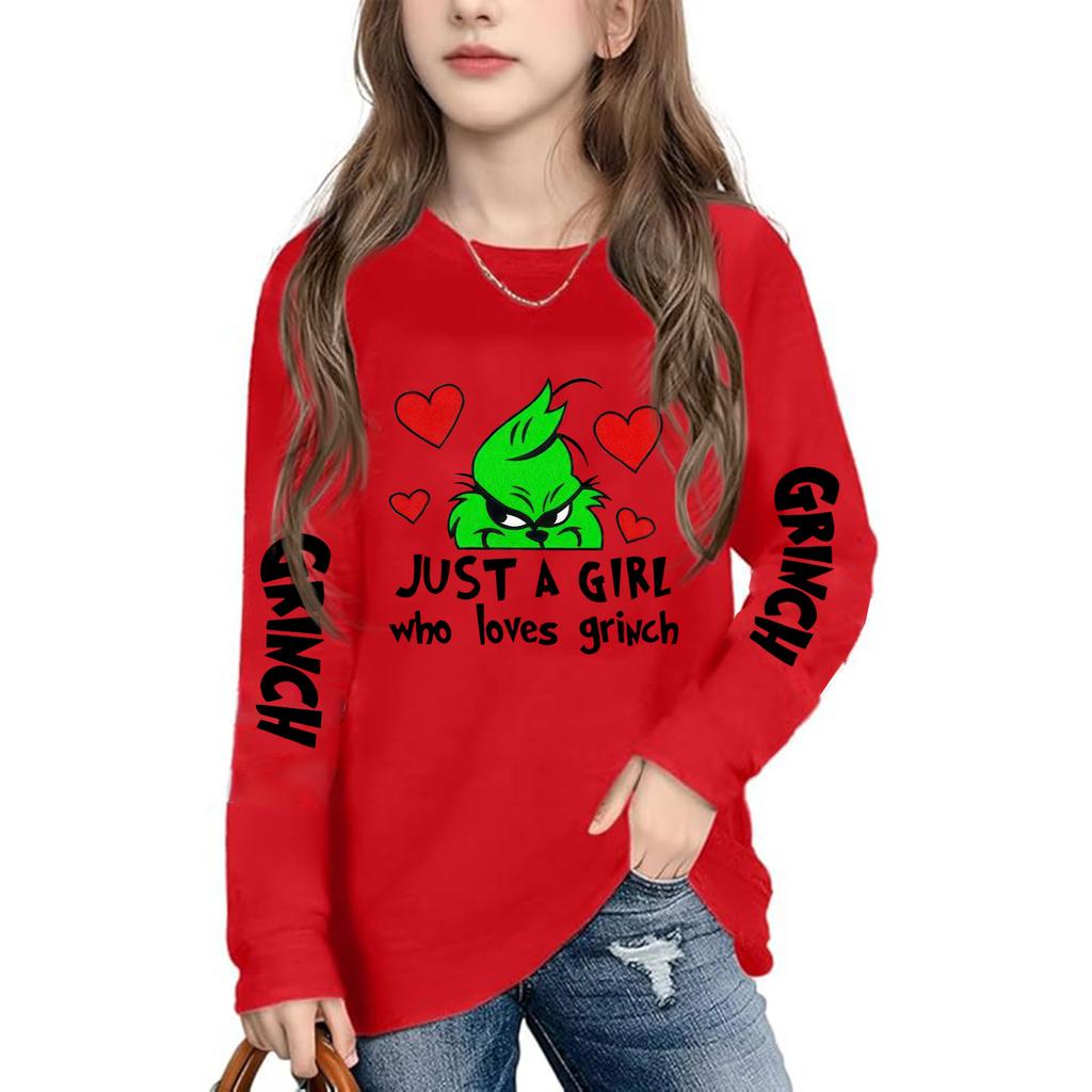 Gutter Jenter Barn Mote Daglig Allsidig Uformell Uformell Sweaters Daglig Langermet Patchwork Topp Gensere