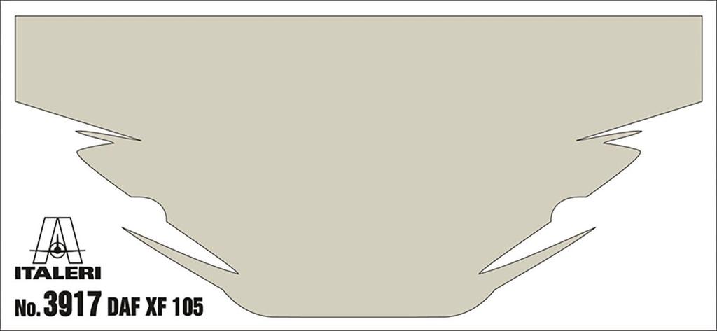 PLATZ ITALERI DAF Smokey Sattelzugkopf Plastikmodell IT3917 1/24 XF-105 Jr.