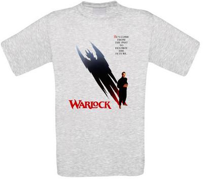 Warlock Skräckkultfilm T-shirt Alla Storlekar NY