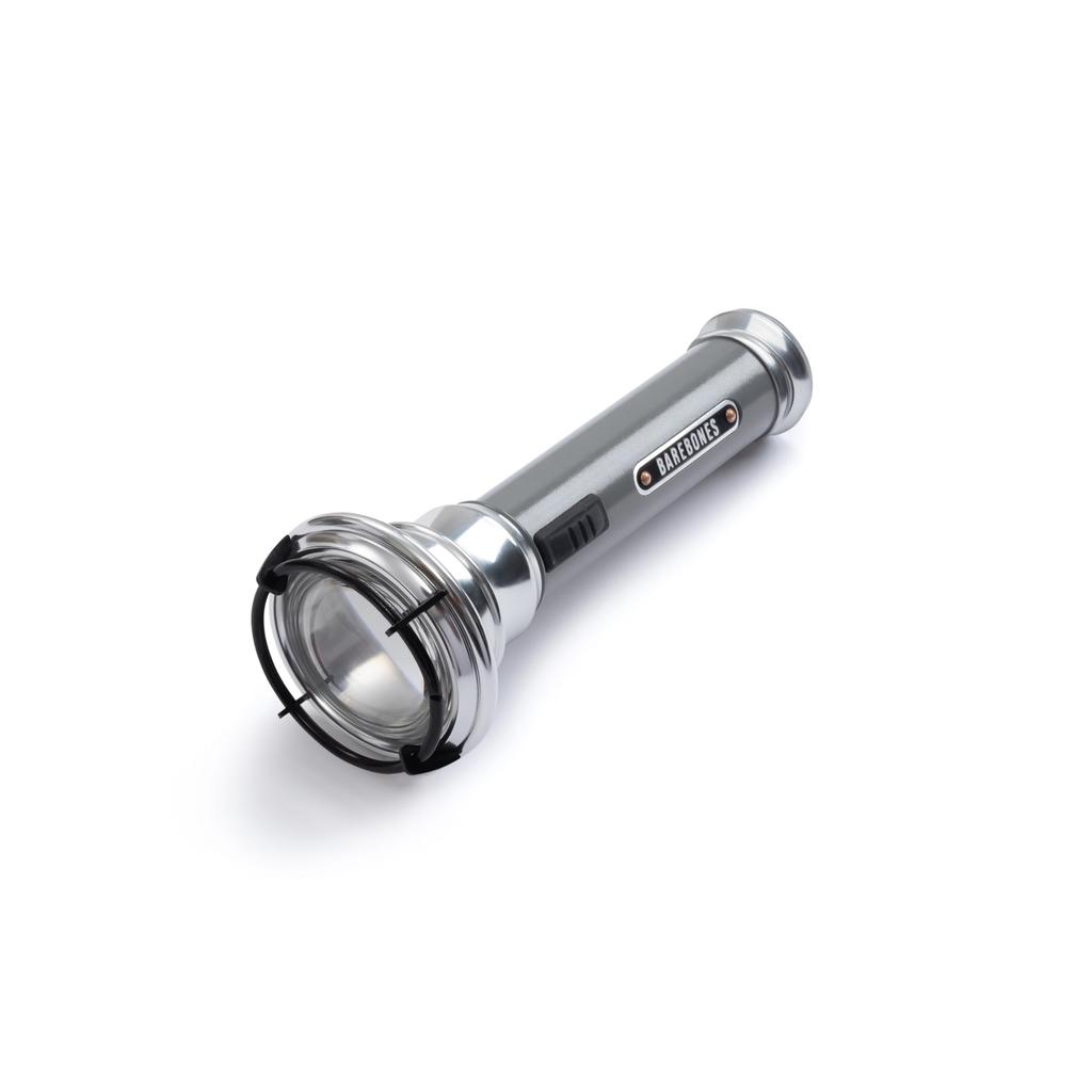 BAREBONES Vintage LED Slate Gray Japanese Flashlight, [Official Distributor]