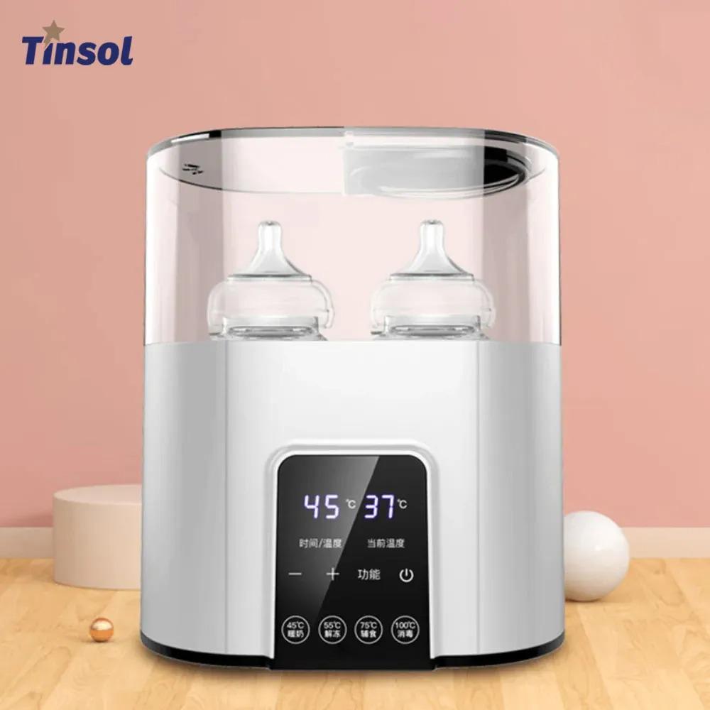 Multifunctional baby bottle heater and sterilizer, fast breast milk bottle warmer, precise temperature control 220V