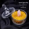 Natural White Crystal Stone Purification Bowl for Jewelry Storage