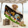 Cristiano Ronaldo Scores Goal Beach Towel Quick-Dry Soft Microfiber Comfortable Lightweight