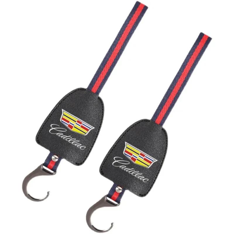 Autositz-Rücken-Aufbewahrungshaken Tragbarer Haken Tasche Handtasche für Cadillac Escalade ATS BLS CTS CT4 CT5 CT6 EXT STS SLS SLR SRX XLR