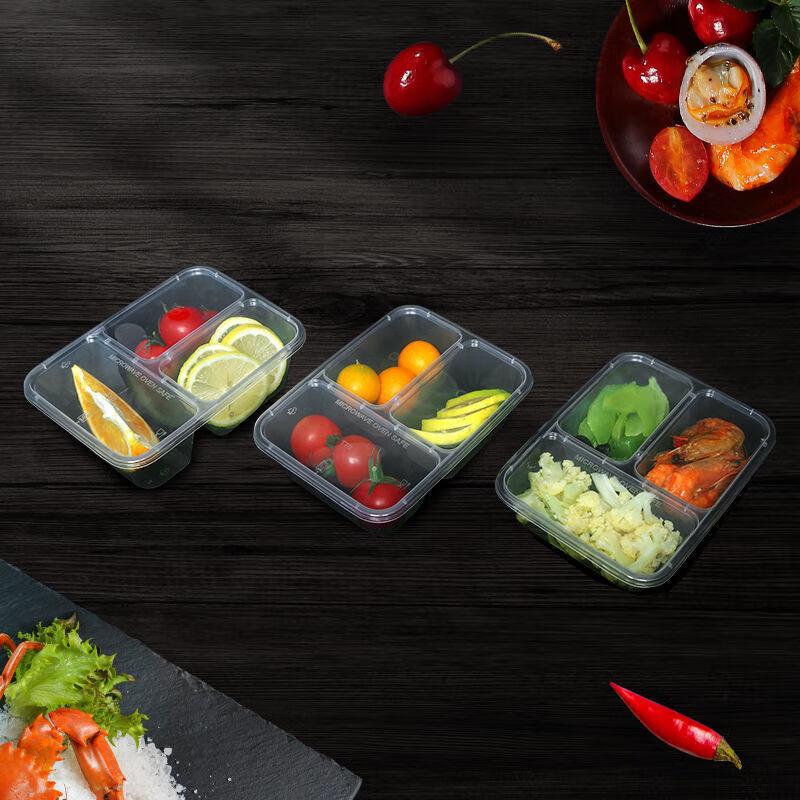 LAOXIANGHE Disposable Rectangular Takeout Container with Lid