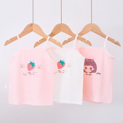 Baby Undershirt Girls Shirts Cartoon Cotton T-shirt Tops Underwear Kids Tanks