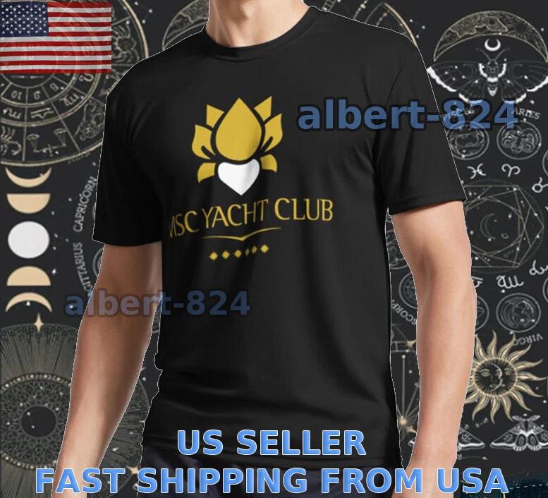 

NEW SHIRT MSC YACHT CLUB T shirt FUNNY AMERICAN SIZE S TO 5XL S