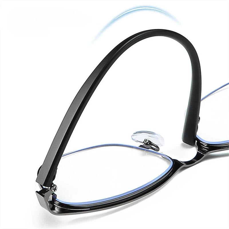 Women Stainless Steel Cateye Reading Glasses Retro Presbyopic Eyeglasses Anti Blue Light for Parents Lentes Opticos Para Mujer