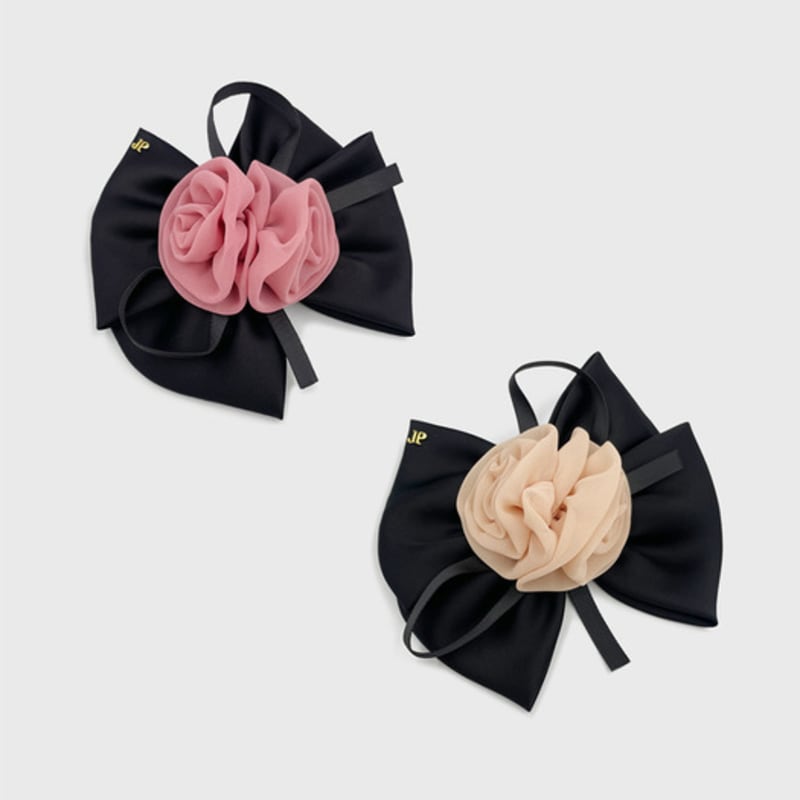 Jean Paul Clarisse Rose Ribbon Auto Pin JP-23-328AB