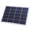 3W 5V Polycrystalline Silicon DIY Solar Panel Laminated Board Battery Plate 170x130mm(3W‑White )