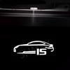 2X LED Car Door Projector Welcome Ghost Shadow Light Accessories For 4ewq IS IS250 IS300 IS350 2006 - 2020 2021 2022 2023 2024 ewq4