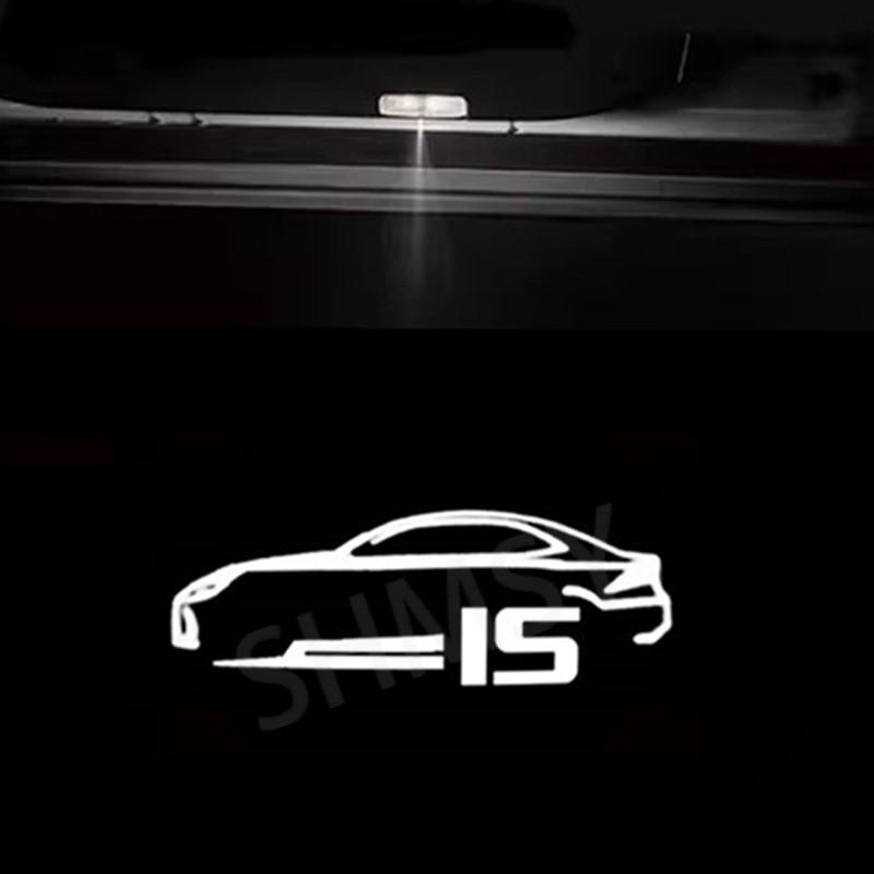 2X LED Car Door Projector Welcome Ghost Shadow Light Accessories For 4ewq IS IS250 IS300 IS350 2006 - 2020 2021 2022 2023 2024 ewq4