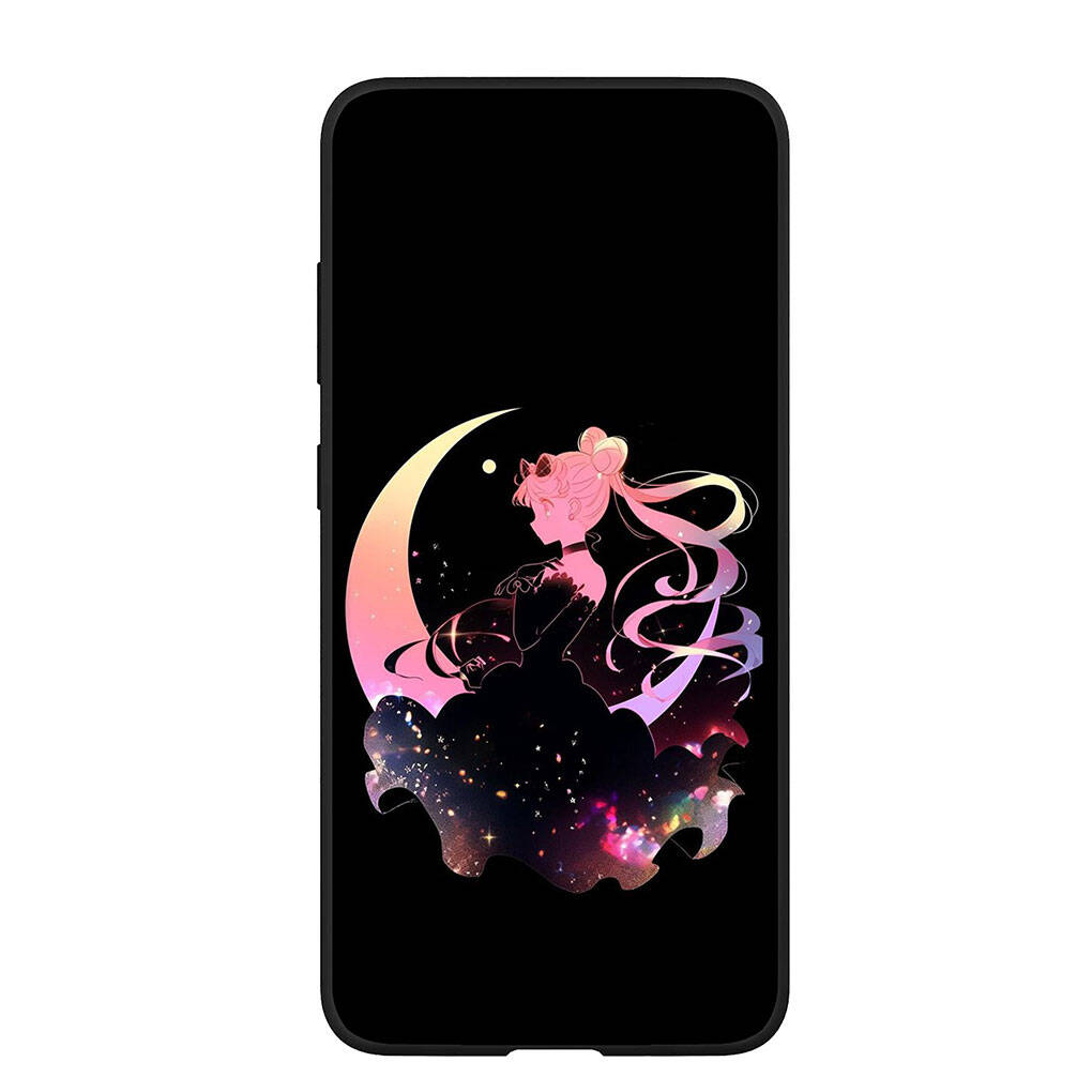 Phone Case for iPhone 17 16 15 Plus X XR 16E Huawei P30 P20 Lite Redmi Note 14 12 11 13 Pro Max OPPO A60 A80 A40 A18 A38 Anime Sailor Moon Girl Cover