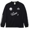 LUZeSOMBRA Double STD L/S Maillot d'entraînement F1811025 Taille L Noir/Blanc
