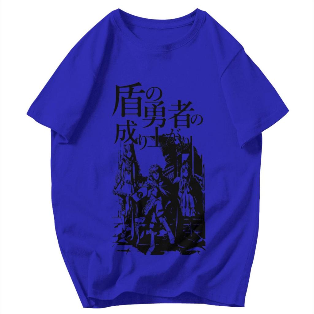 Men T Shirt The Rising Of The Shield Hero Anime 2023 Gifts Y2K Graphic Oneck Unisex Tops T Shirts