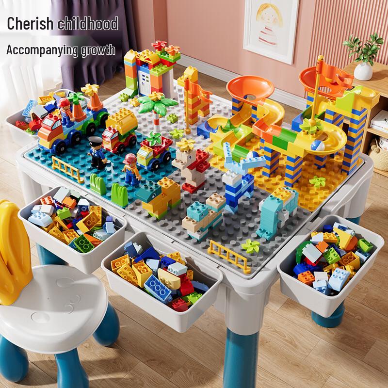 Snaen Large Particle Building Block Table Set