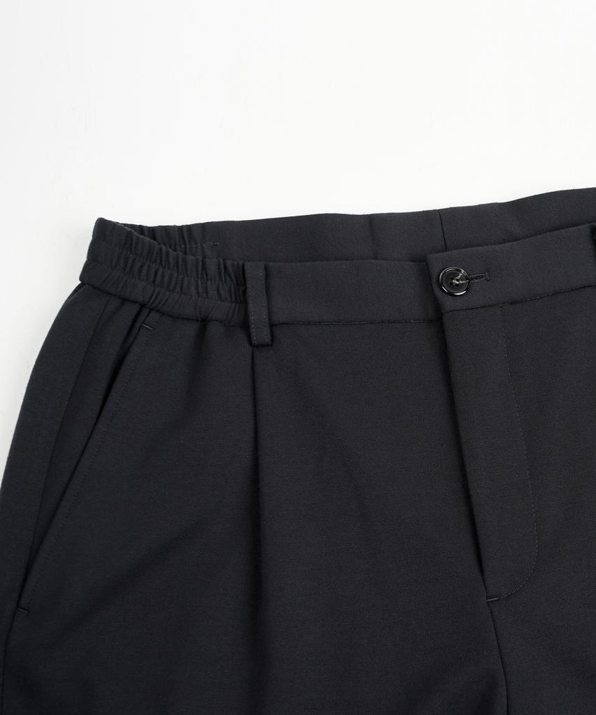 BIRBANTE Comfort Stretch C.L Fit Setup Slacks - Black