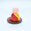 1Pc Car Dash Board Home Office Decoration Solar Powered Bobble Shaking Head Dancing Toy Buddhist Monk Figurines Statues