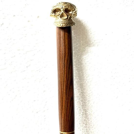 Handmade Victorian Steampunk Walking Cane: Gothic High Roller Style