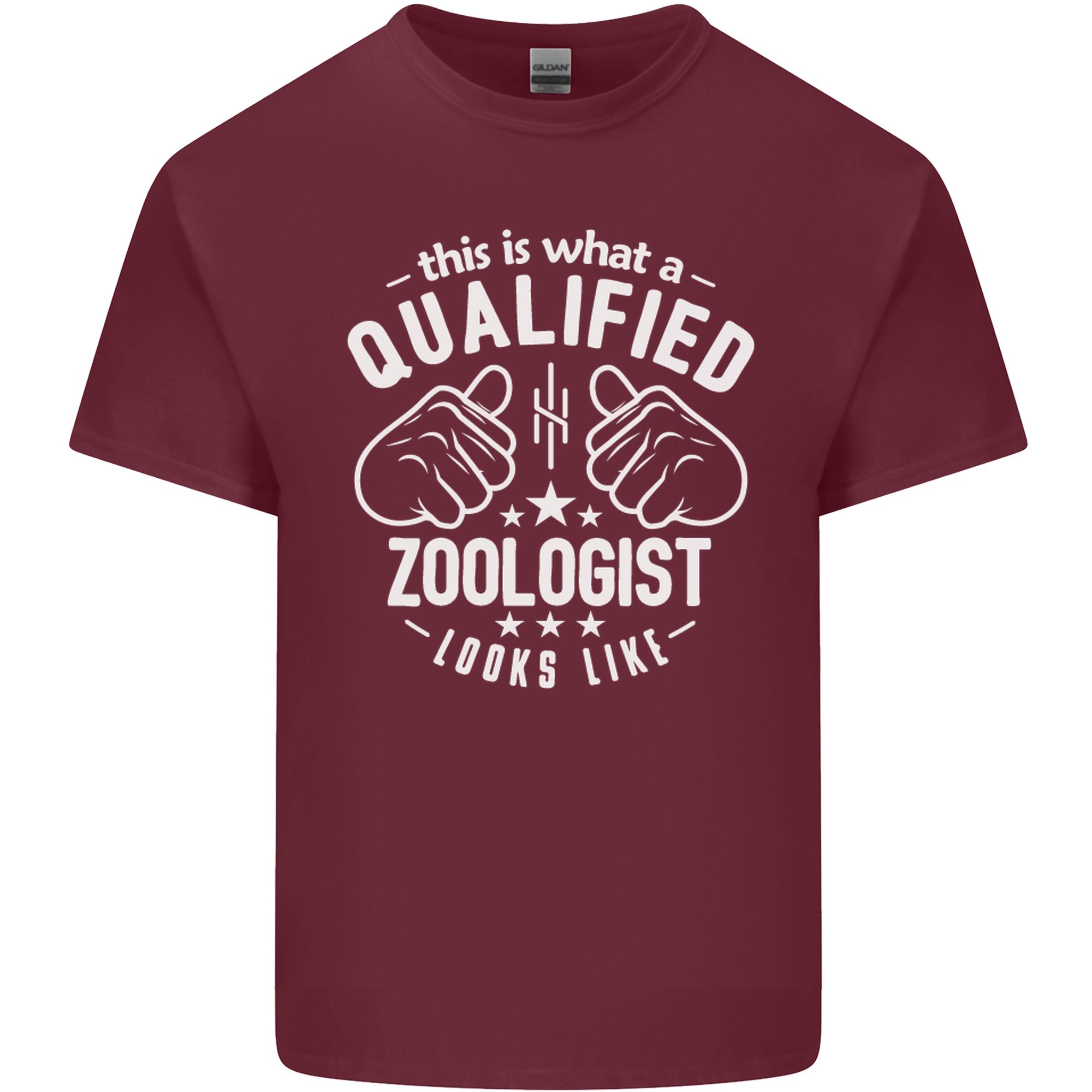 A Qualified Zoologist Looks Like Unisexs Light Cotton TShirt S